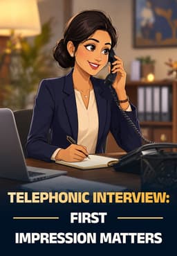 Telephonic Interview: First Impression Matters