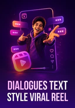 Dialogues Text Style Viral Reel