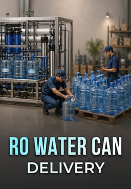 RO Water Can Delivery