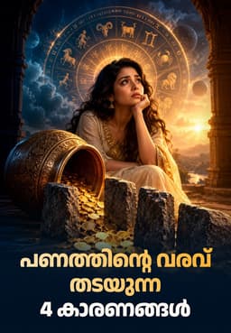പണത്തിന്റെ വരവ് തടയുന്ന 4 കാരണങ്ങൾ
