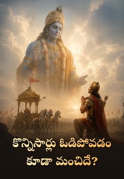 కొన్నిసార్లు ఓడిపోవడం కూడా మంచిదే?