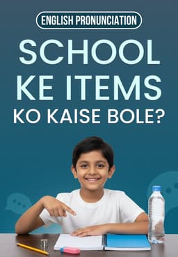 School Ke Items Ko Kaise Bole