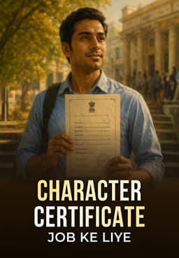 Character Certificate Job Ke Liye
