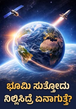 ಭೂಮಿ ಸುತ್ತೋದು ನಿಲ್ಲಿಸಿದ್ರೆ ಏನಾಗುತ್ತೆ?