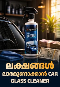 ലക്ഷങ്ങൾ ലാഭമുണ്ടാക്കാൻ Car Glass Cleaner