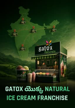Gatox యొక్క Natural Ice Cream Franchise