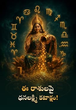 ఈ రాశులపై ధనలక్ష్మి కటాక్షం!
