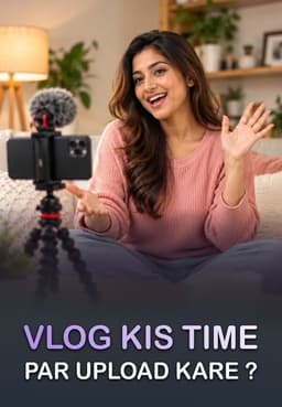 Vlog Kis Time Par Upload Kare ?