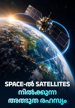Space-ൽ Satellites നിൽക്കുന്ന അത്ഭുത രഹസ്യം