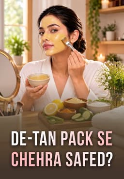 De-Tan Pack Se Chehra Safed?