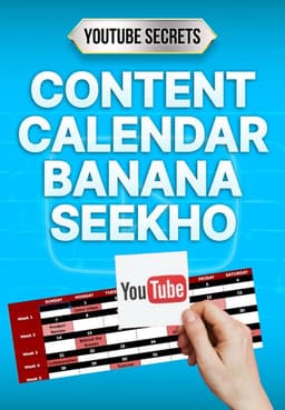 Content Calendar Banana Seekho