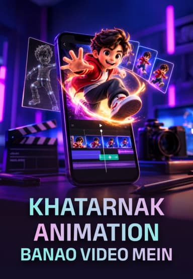 Khatarnak Animation Banao Video Mein
