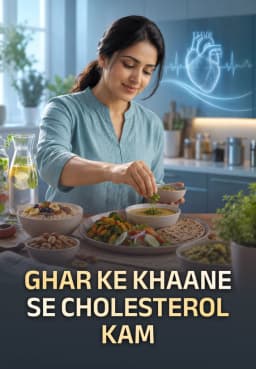 Ghar Ke Khaane Se Cholesterol Kam