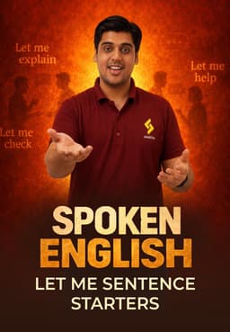 "Let Me" Sentence Starters