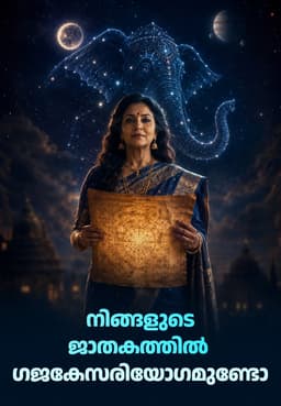 നിങ്ങളുടെ ജാതകത്തിൽ ഗജകേസരിയോഗമുണ്ടോ