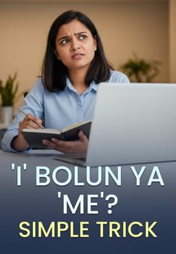 'I' Bolun Ya 'Me'? Simple Trick
