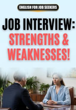 Job Interview: Strengths & Weaknesses!