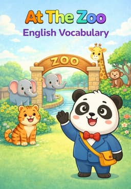 At The Zoo English Vocabulary