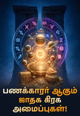 பணக்காரர் ஆகும் ஜாதக கிரக அமைப்புகள்!