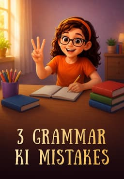 3 Grammar Ki Mistakes