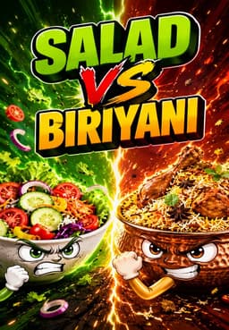Salad Aur Biriyani Ki Ho Gayi Ladai