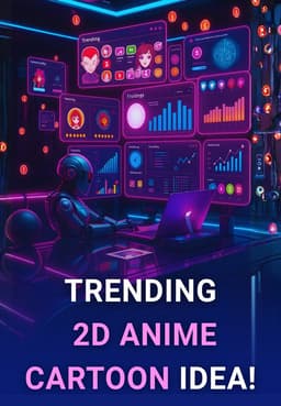 Trending 2D Anime Cartoon Idea!
