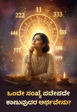 ಒಂದೇ ಸಂಖ್ಯೆ ಪದೇಪದೇ ಕಾಣುವುದರ ಅರ್ಥವೇನು?