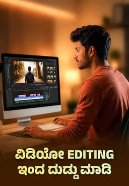 ವಿಡಿಯೋ Editing ಇಂದ ದುಡ್ಡು ಮಾಡಿ