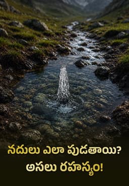 నదులు ఎలా పుడతాయి? అసలు రహస్యం!