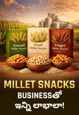 Millet Snacks Businessతో ఇన్ని లాభాలా!