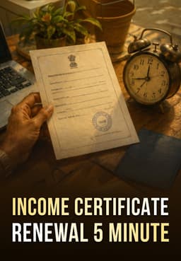 Income Certificate Renewal 5 Minute