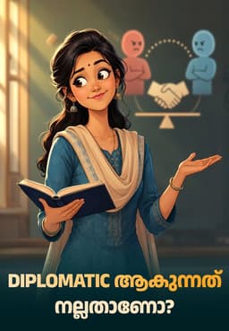 Diplomatic ആകുന്നത് നല്ലതാണോ?