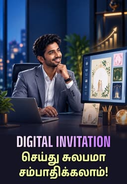 Digital Invitation செய்து சுலபமா சம்பாதிக்கலாம்!