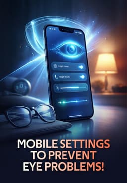 Mobile Settings To Prevent Eye Problems!