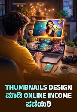 Thumbnails Design ಮಾಡಿ Online Income ಪಡೆಯಿರಿ