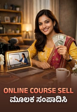 Online Course Sell ಮೂಲಕ ಸಂಪಾದಿಸಿ