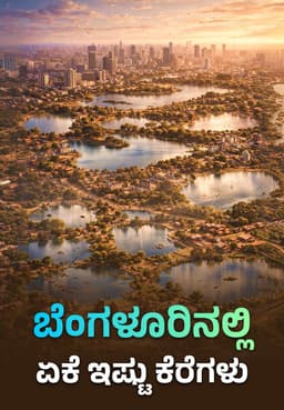 ಬೆಂಗಳೂರಿನಲ್ಲಿ ಏಕೆ ಇಷ್ಟು ಕೆರೆಗಳು