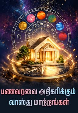 பணவரவை அதிகரிக்கும் வாஸ்து மாற்றங்கள்