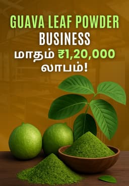 Guava Leaf Powder Business: மாதம் ₹1,20,000 லாபம்!