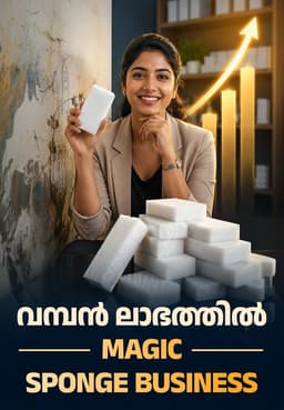 വമ്പൻ ലാഭത്തിൽ Magic Sponge Business