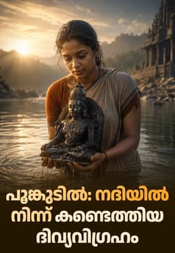 പൂങ്കുടിൽ: നദിയിൽ നിന്ന് കണ്ടെത്തിയ ദിവ്യവിഗ്രഹം