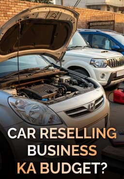 Car Reselling Business Ka Budget?
