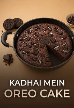 Kadhai Mein Oreo Cake