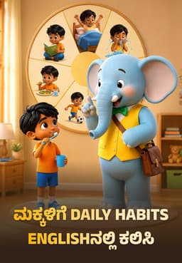 ಮಕ್ಕಳಿಗೆ Daily Habits Englishನಲ್ಲಿ ಕಲಿಸಿ