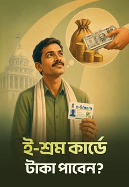 ই-শ্রম কার্ডে টাকা পাবেন?