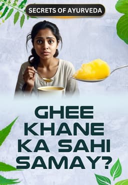 Ghee Khane Ka Sahi Samay?