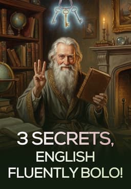 3 Secrets, English Fluently Bolo!