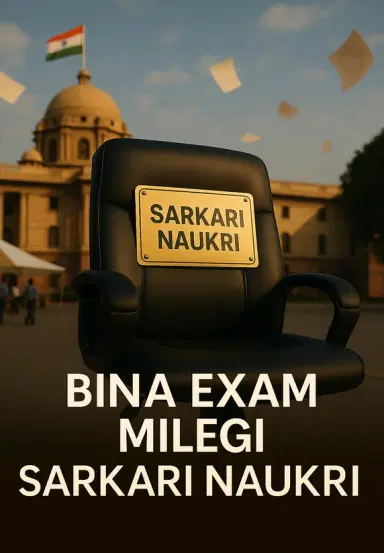 Bina Exam Milegi Sarkari Naukri