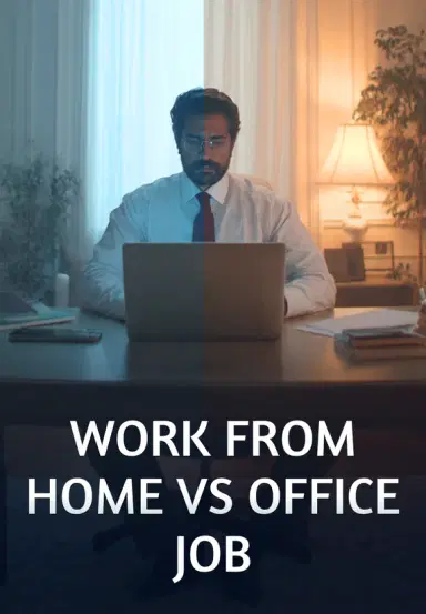 Work From Home Vs Office Job