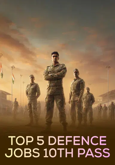 Top 5 Defence Jobs 10th Pass
